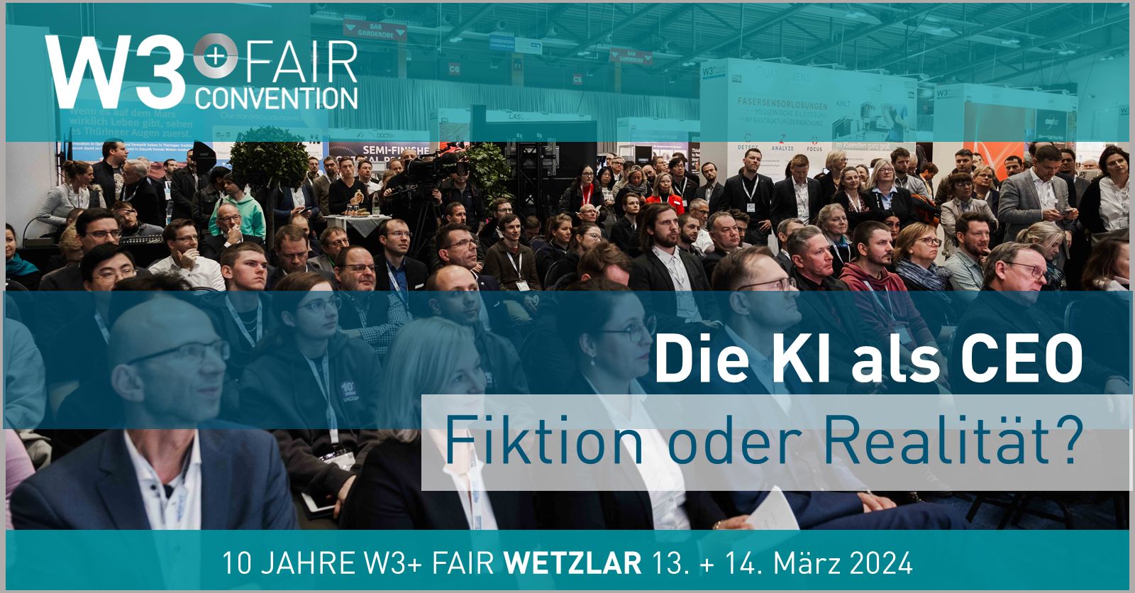 Management Keynote-Vortrag zum Top-Thema Künstliche Intelligenz  @ W3+ Fair Wetzlar 2024
