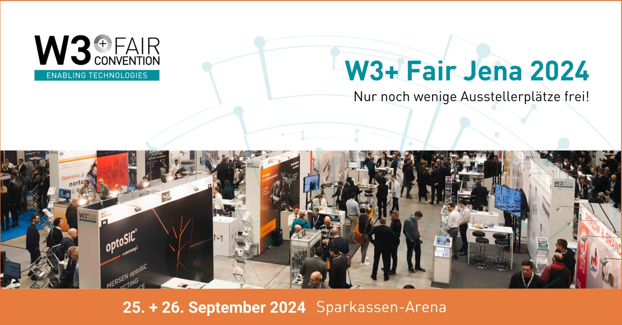 Standplätze für die W3+Fair in Jena 2024 sichern
