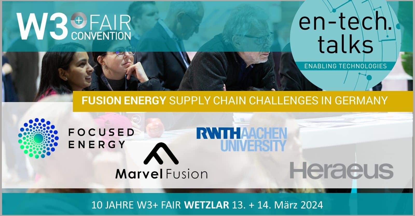 Fuison Talk auf der W3+ Fair in Wetzlar 2024