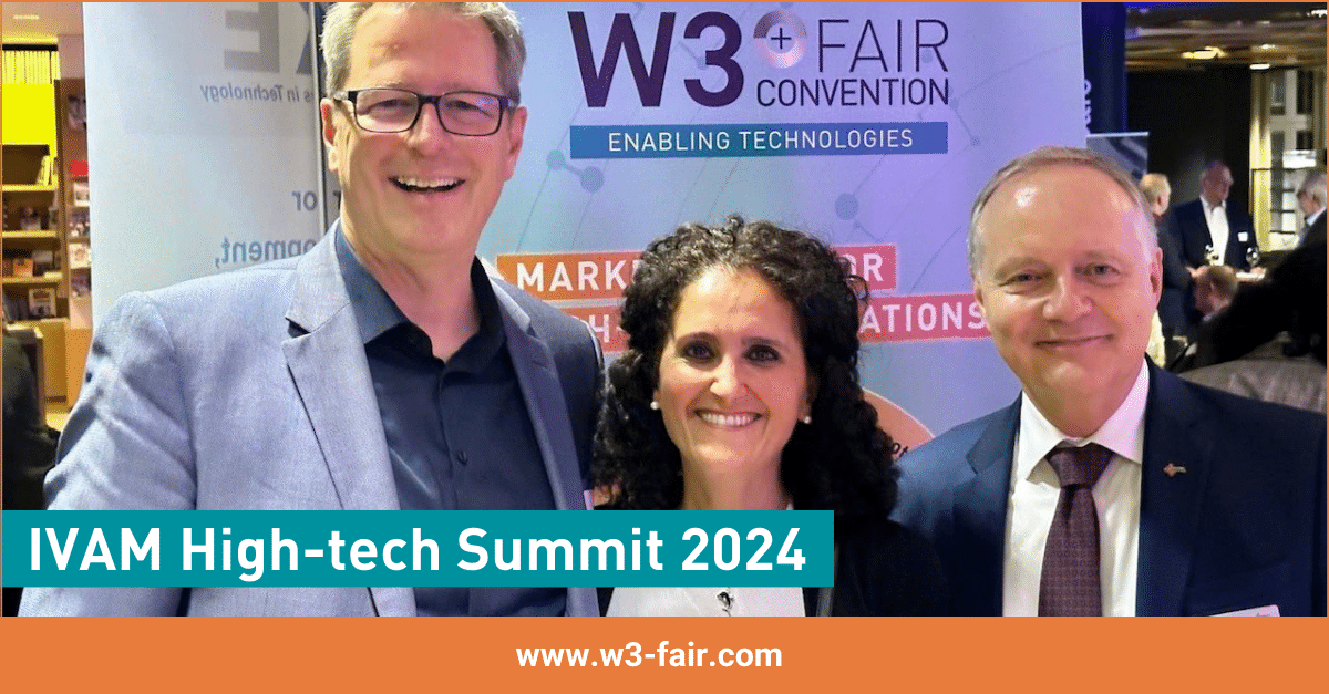 W3+ Fair auf dem IVAM High-tech Summit 2024