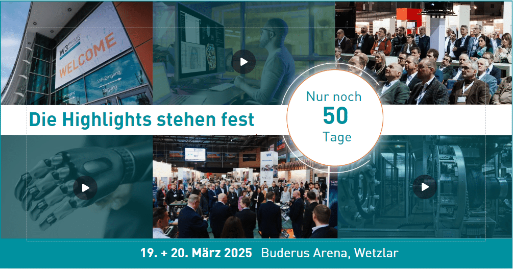 Die W3+ Fair Wetzlar 2025 startet in 50 Tagen